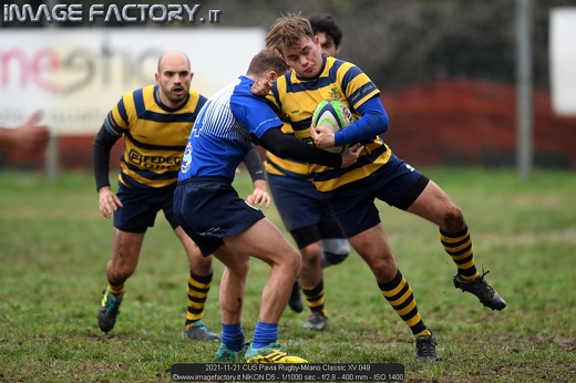 2021-11-21 CUS Pavia Rugby-Milano Classic XV 049